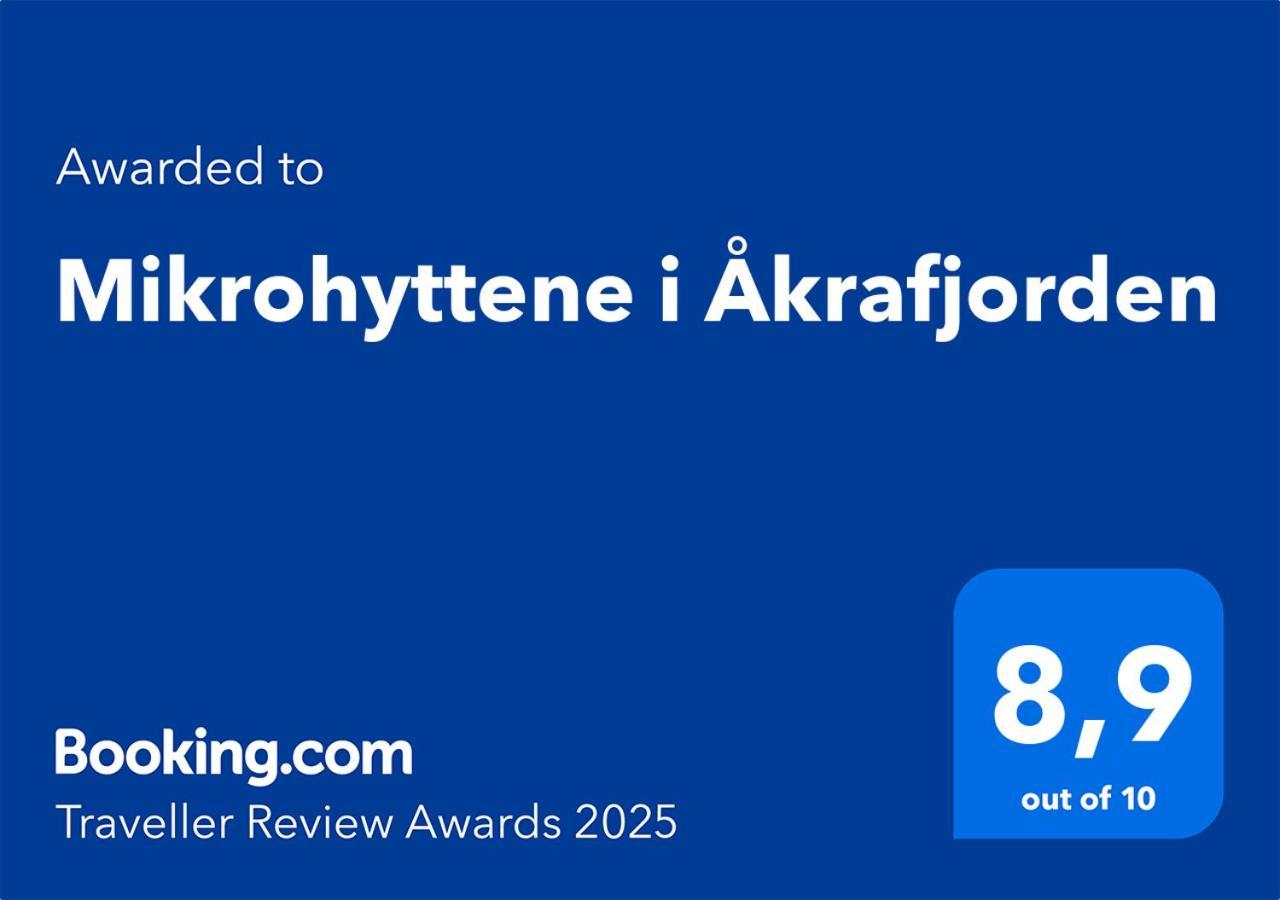 Mikrohyttene I Akrafjorden Etnesjoen Exterior photo